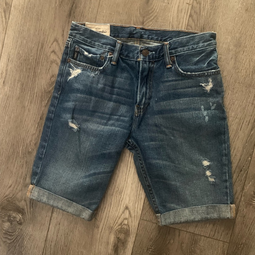 Abercrombie jean shorts size 16